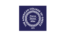 The American College of Greece logo